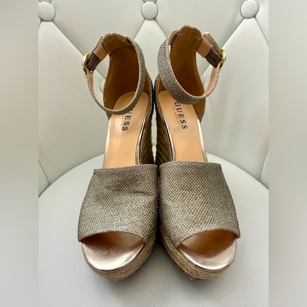 GUESS platform sandals